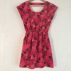 Candie's Hot Pink Floral Dress Size XS